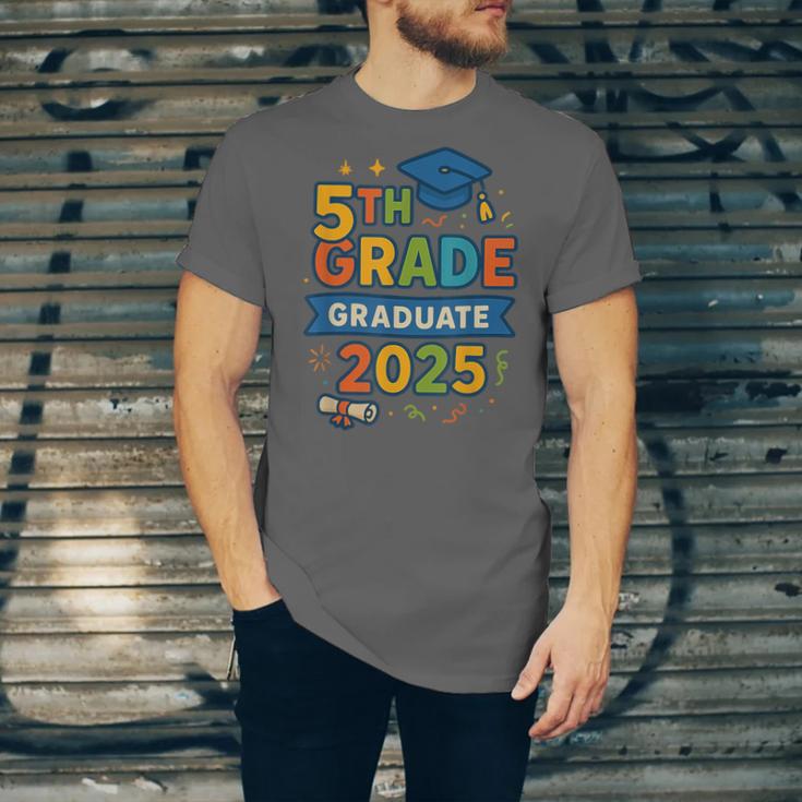 5th Grade Graduation 2025 Graphic – Class Of 2025 Theme Unisex Jersey T-Shirt