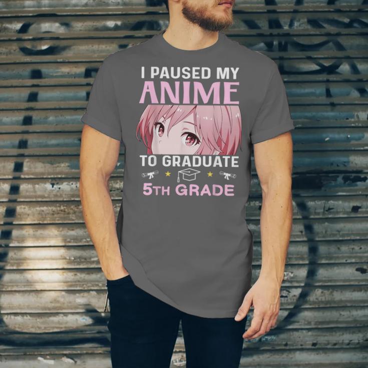 5th Grade Graduation Anime 2025 Graduate Elementary Girls Unisex Jersey T-Shirt