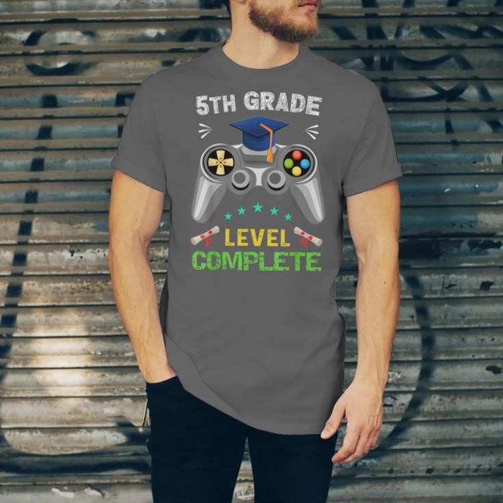 5th Grade Level Complete Gaming Graduation Class 2023 Gamer Unisex Jersey T-Shirt