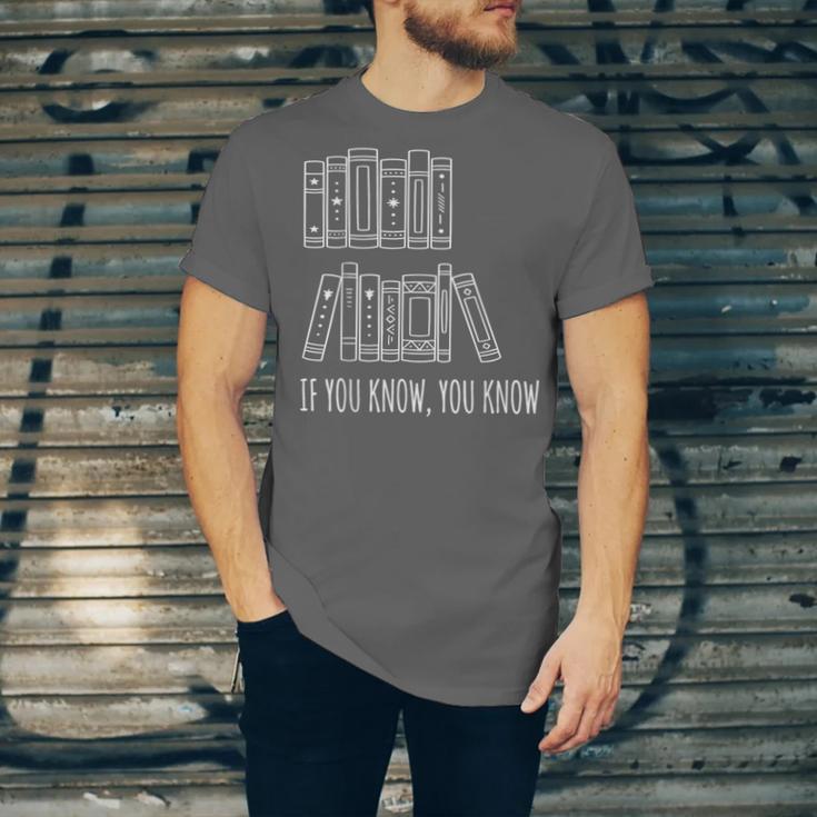 6 7 If You Know You Know Books Six Seven Meme Unisex Jersey T-Shirt