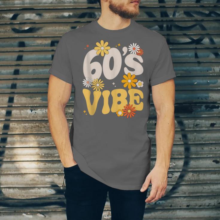 60's Vibe Vintage Nostalgia Mixtape Era 1960s Party Groovy Unisex Jersey T-Shirt