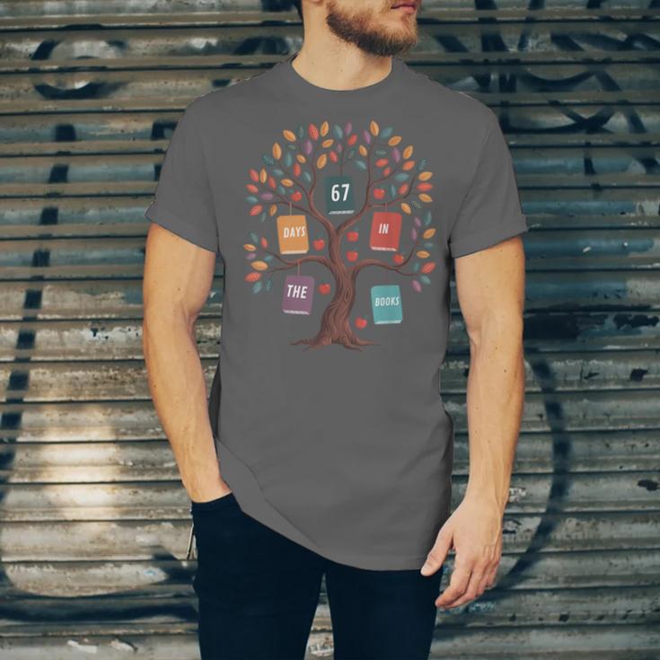 67 Days In The Books Reading Teacher 67th Day Of School Unisex Jersey T-Shirt 67 Days In The Books Reading Teacher 67th Day Of School Unisex Jersey T-Shirt