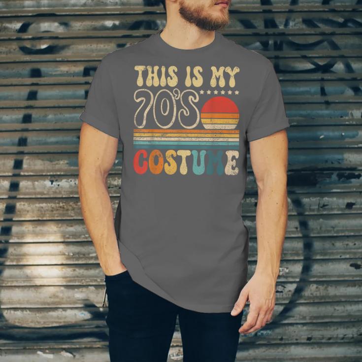 This Is My 70s Costume Vintage Nostalgia Mixtape 1970s Party Unisex Jersey T-Shirt