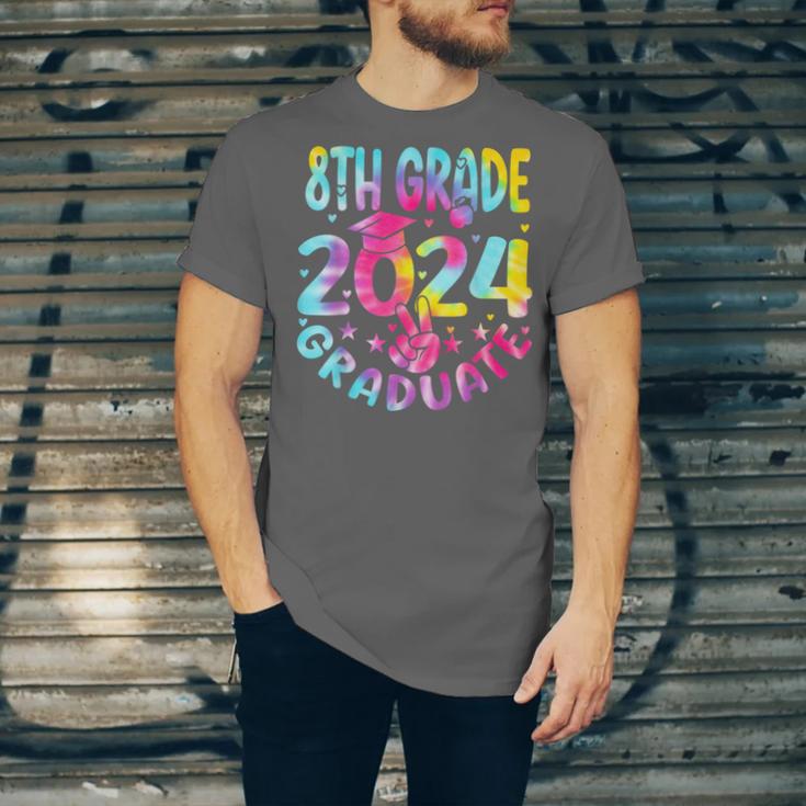 8th Grade Graduate 2024 Graduation Last Day Of School Tie Unisex Jersey T-Shirt