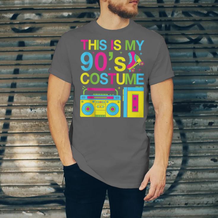 This Is My 90's Costume Retro 1990s Style Cassette Nostalgia Unisex Jersey T-Shirt This Is My 90's Costume Retro 1990s Style Cassette Nostalgia Unisex Jersey T-Shirt
