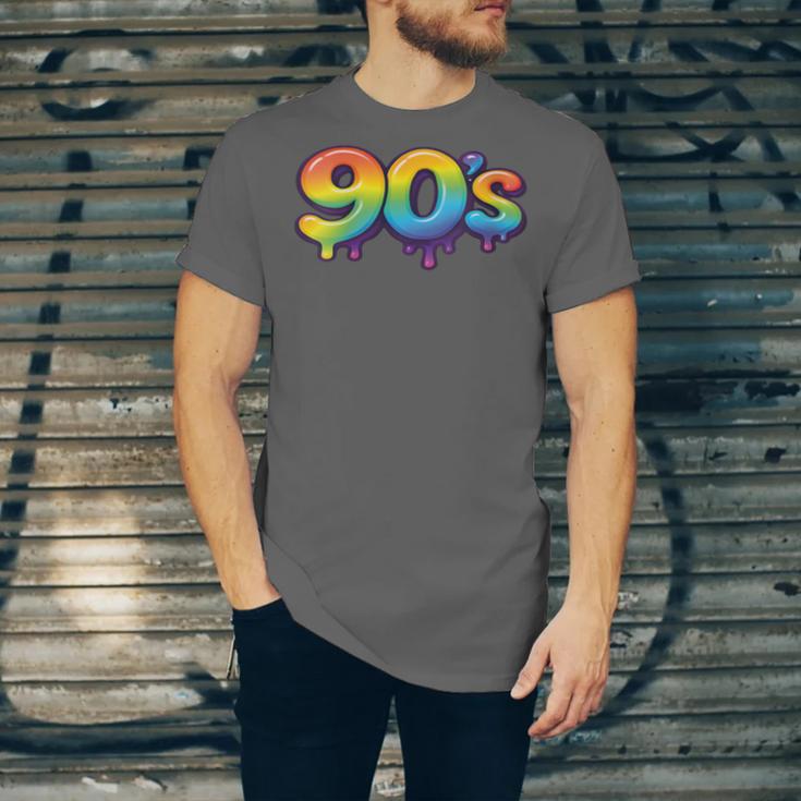 90s Retro Pop Art Rainbow Lips Nostalgia Costume 90s Unisex Jersey T-Shirt 90s Retro Pop Art Rainbow Lips Nostalgia Costume 90s Unisex Jersey T-Shirt