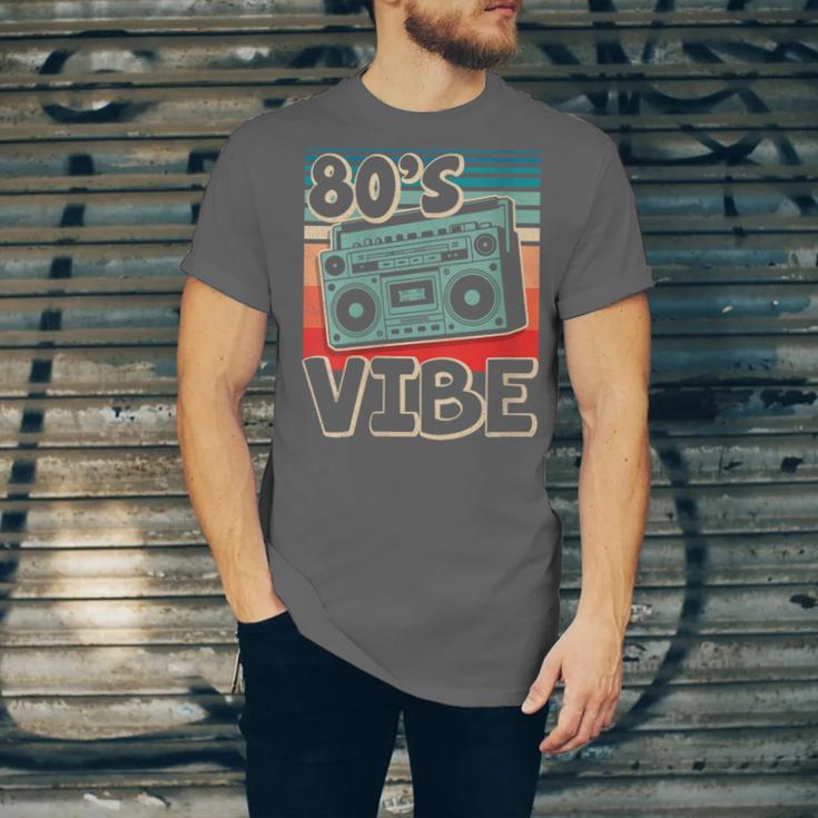 90's Vibe Vintage Style Cassette Tape Nostalgia 1990s Party Unisex Jersey T-Shirt