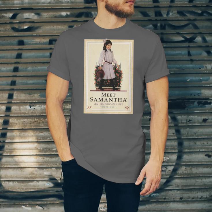 American Girl Meet Samantha Book Cover Unisex Jersey T-Shirt American Girl Meet Samantha Book Cover Unisex Jersey T-Shirt