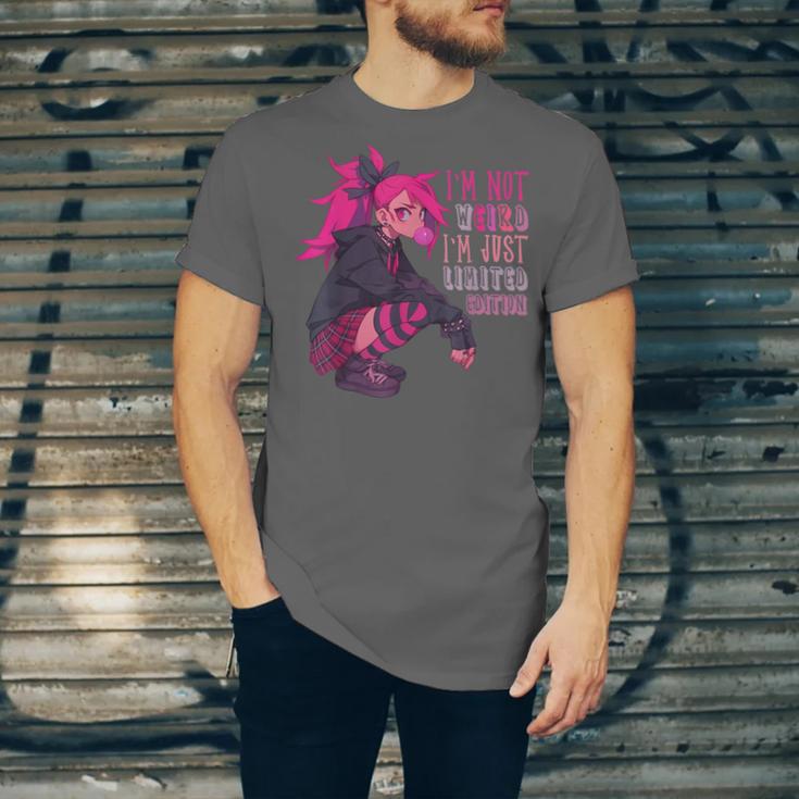 Anime Girl I'm Not Weird Just Limited Edition Introvert Goth Unisex Jersey T-Shirt Anime Girl I'm Not Weird Just Limited Edition Introvert Goth Unisex Jersey T-Shirt