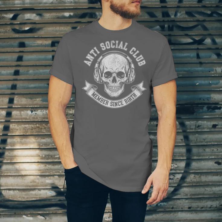 Anti Social Club Official Member Introvert Crest Unisex Jersey T-Shirt Anti Social Club Official Member Introvert Crest Unisex Jersey T-Shirt