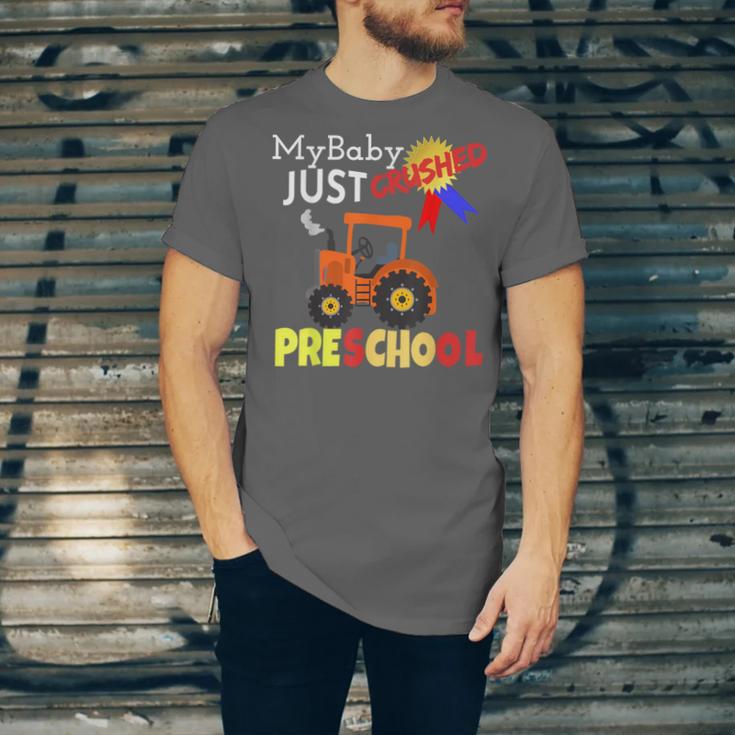 My Baby Just Crushed Preschool Graduation Unisex Jersey T-Shirt