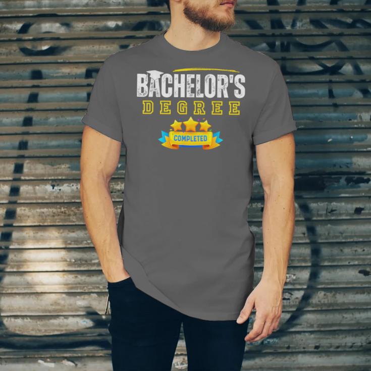 Bachelors Degree Graduation Senior Celebration Grad Party Unisex Jersey T-Shirt