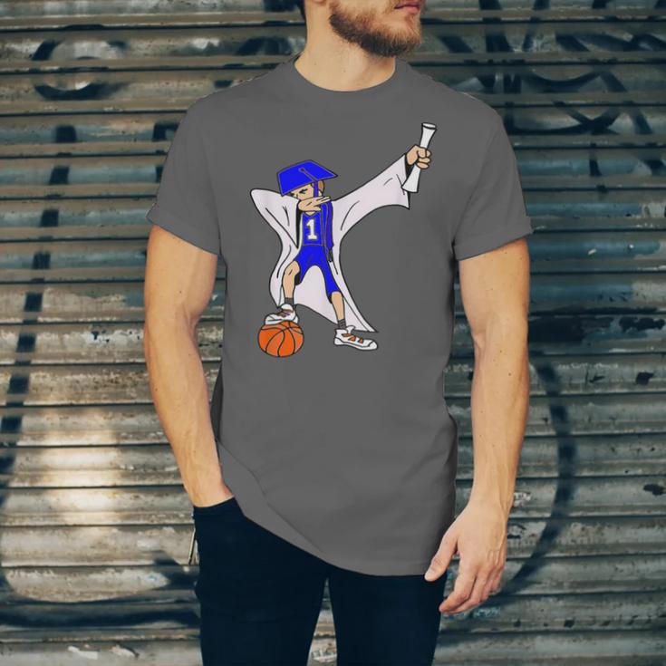 Basketball Dabbing Shirt Senior Graduation Him Her Unisex Jersey T-Shirt
