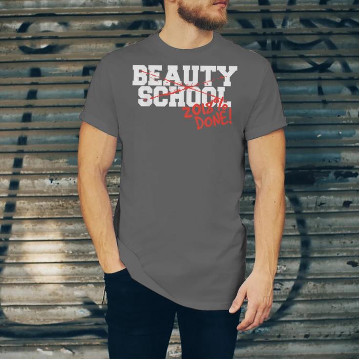 Beauty School Graduation Class Of 2018 Unisex Jersey T-Shirt
