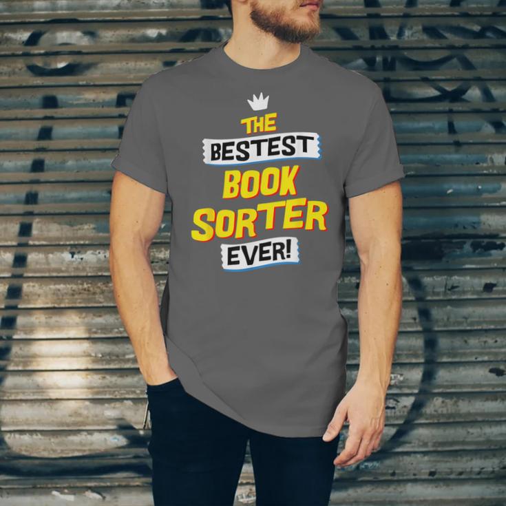 Best Book Sorter Job Occupation Unisex Jersey T-Shirt