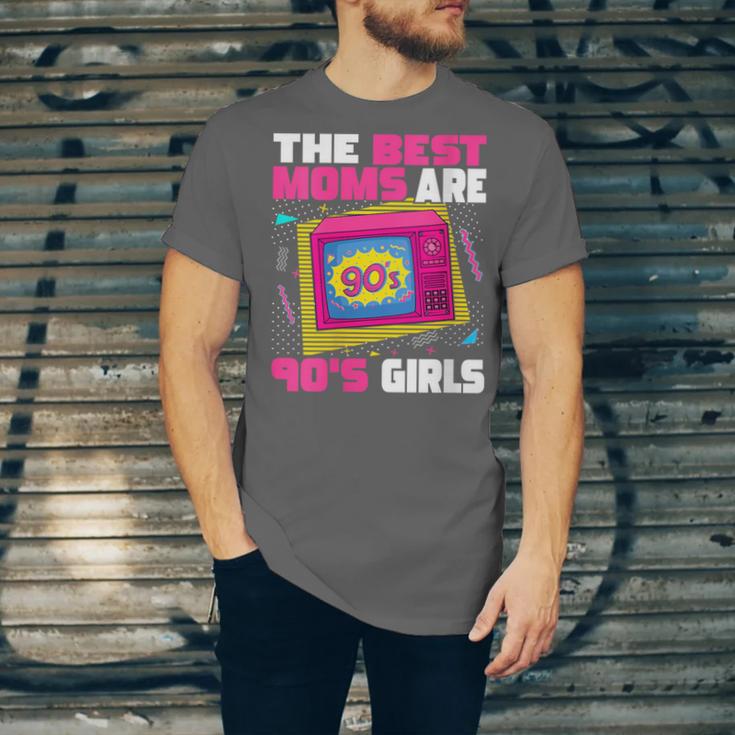 The Best Moms Are 90s Girls 90s Aesthetic Mom Nostalgia Unisex Jersey T-Shirt The Best Moms Are 90s Girls 90s Aesthetic Mom Nostalgia Unisex Jersey T-Shirt