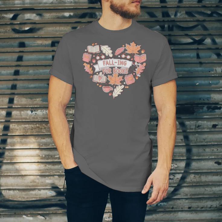 Big Book And Fall Heart Unisex Jersey T-Shirt Big Book And Fall Heart Unisex Jersey T-Shirt