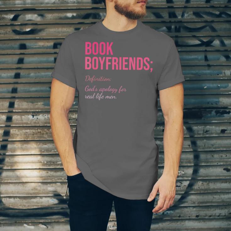 Book Boyfriends Definition Unisex Jersey T-Shirt