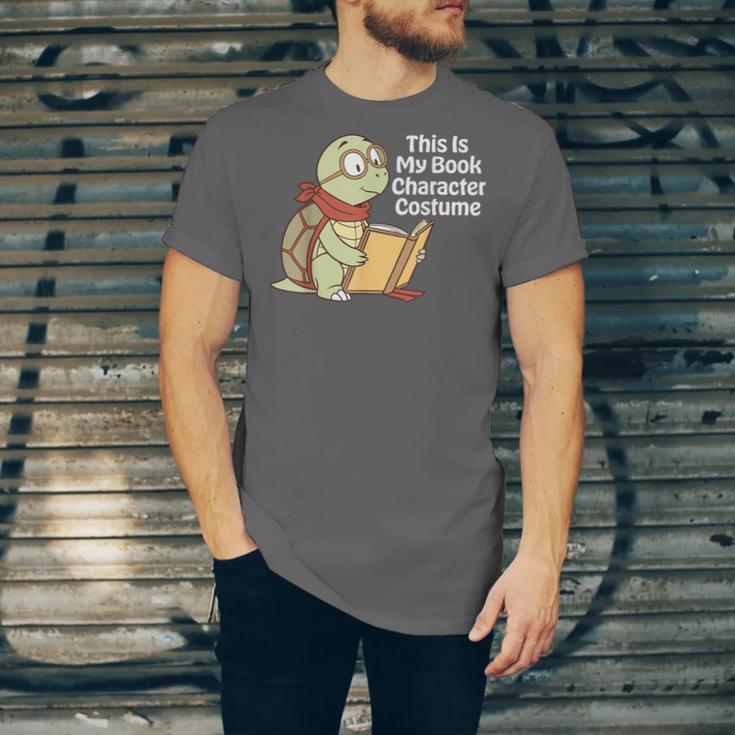 This Is My Book Character Costume Turtle Kids Reading Unisex Jersey T-Shirt