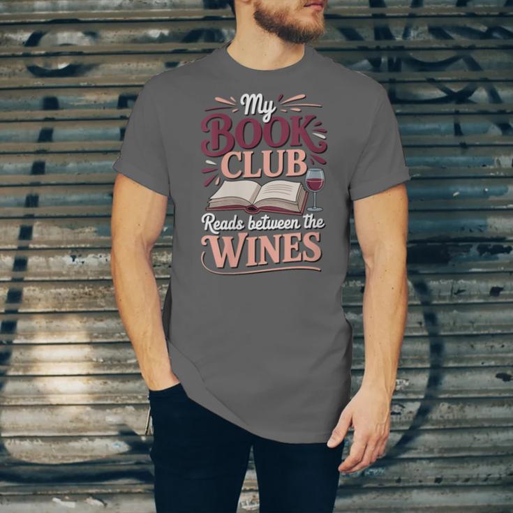 My Book Club Reads Between The Wines Unisex Jersey T-Shirt