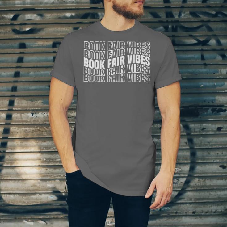 Book Fair Vibes Reader Nostalgia Unisex Jersey T-Shirt