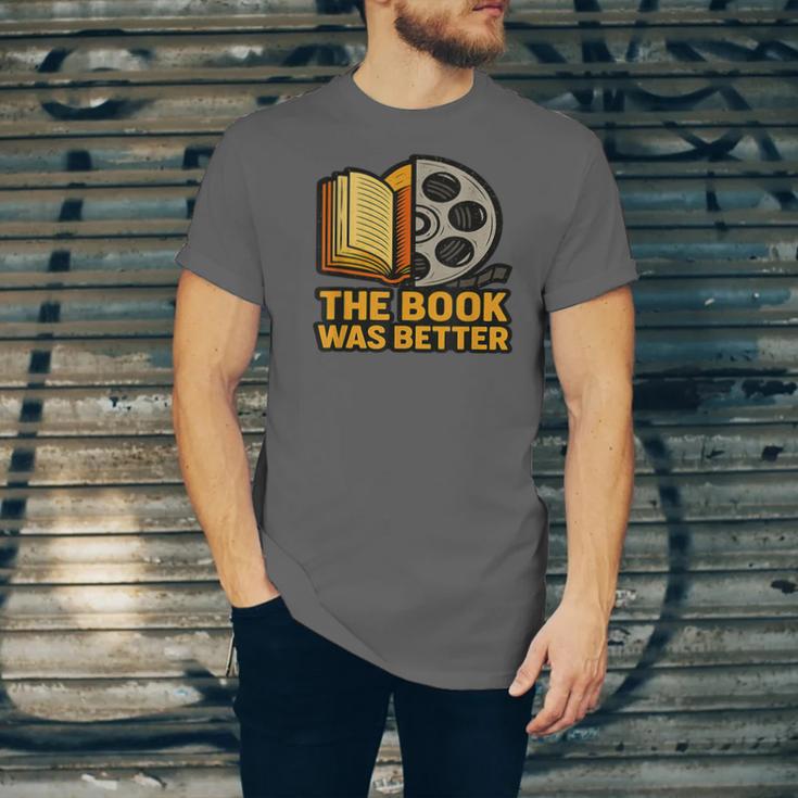 Book Love Scene The Book Was Better Bookworm Vibes Unisex Jersey T-Shirt