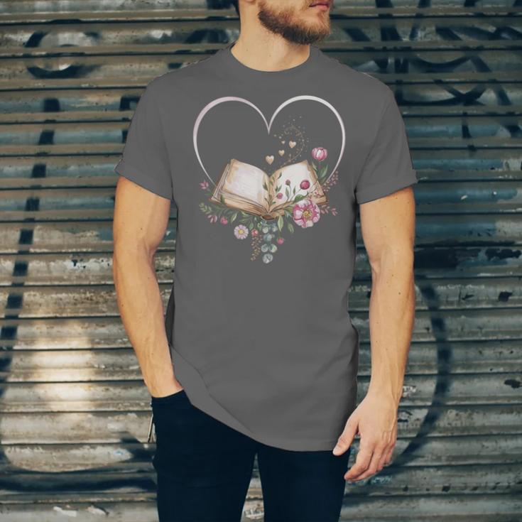 Book Lover Heart Shaped Reading Art Librarian Unisex Jersey T-Shirt Book Lover Heart Shaped Reading Art Librarian Unisex Jersey T-Shirt