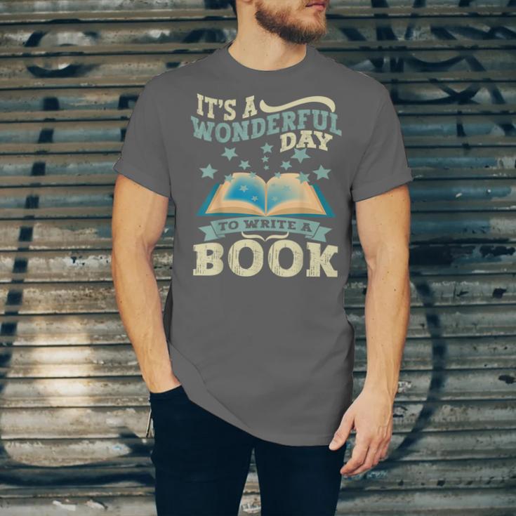 Book Lover Writer Author Unisex Jersey T-Shirt