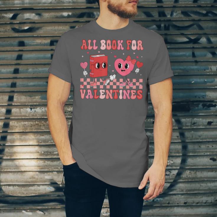 All Booked For Valentine Book Librarian Teacher Women Kids Unisex Jersey T-Shirt