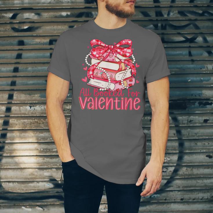 All Booked For Valentine Book Lovers Teacher Girl Women Kid Unisex Jersey T-Shirt