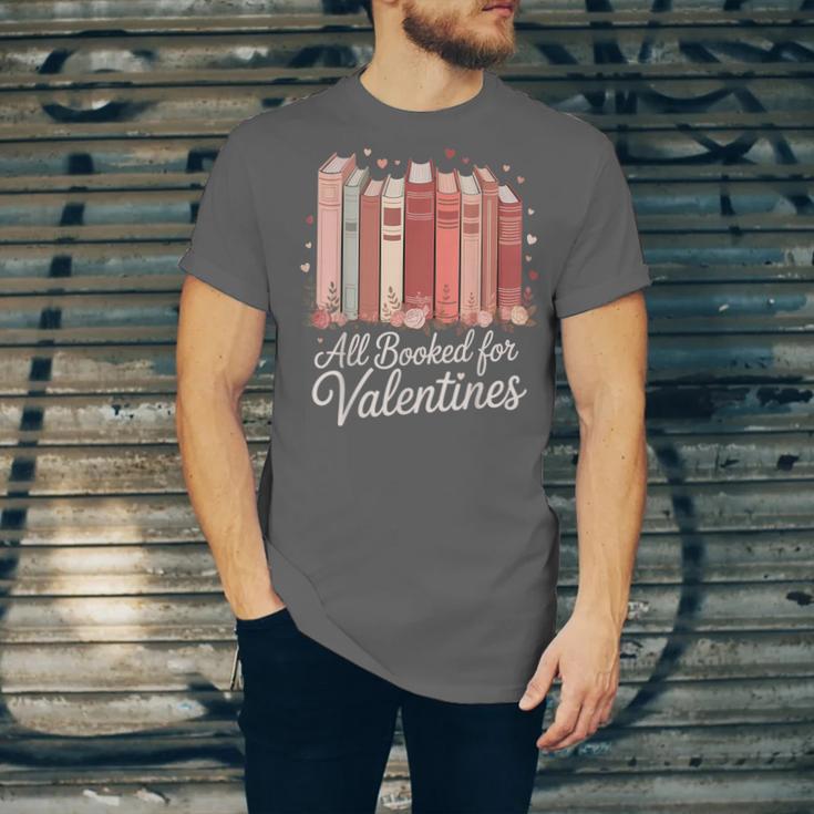 All Booked For Valentines Romantic Books Unisex Jersey T-Shirt All Booked For Valentines Romantic Books Unisex Jersey T-Shirt