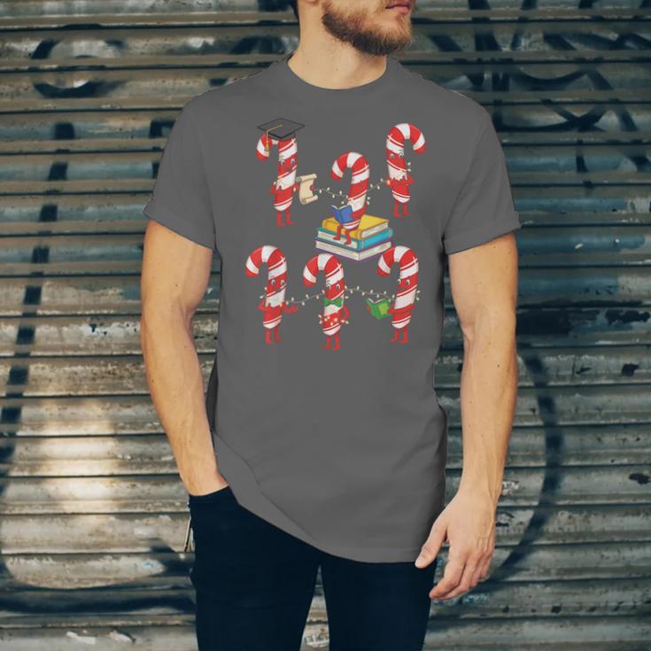 Bookmas Christmas Books Shirt Candy Cane Bookworm Unisex Jersey T-Shirt Bookmas Christmas Books Shirt Candy Cane Bookworm Unisex Jersey T-Shirt