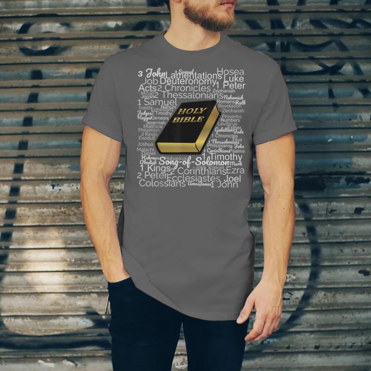 Books Of The Bible Unisex Jersey T-Shirt