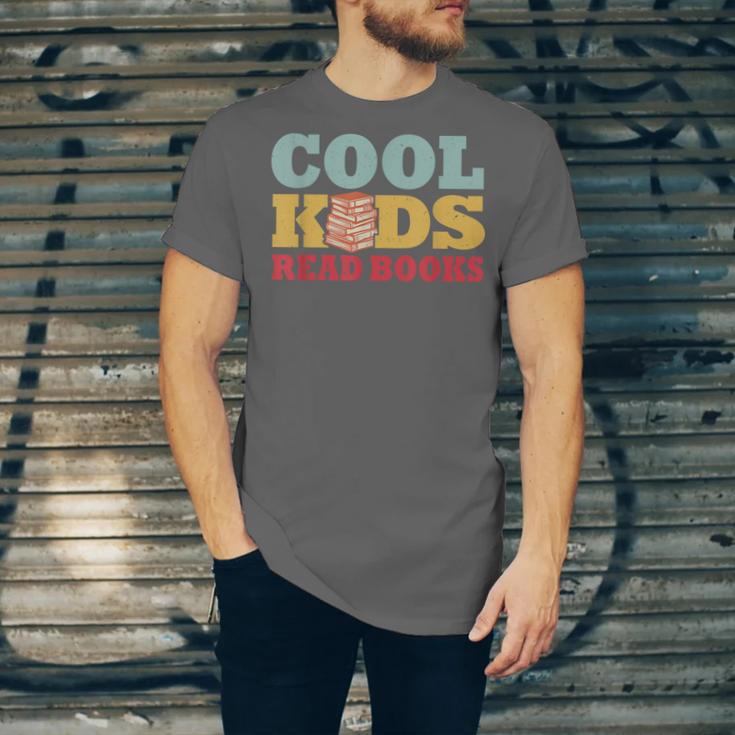 Bookworm Cool Kids Read Books Book Lover Reading Unisex Jersey T-Shirt