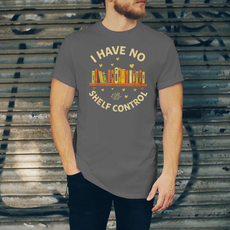 Bookworm I Have No Shelf Control Book Lover Unisex Jersey T-Shirt Bookworm I Have No Shelf Control Book Lover Unisex Jersey T-Shirt
