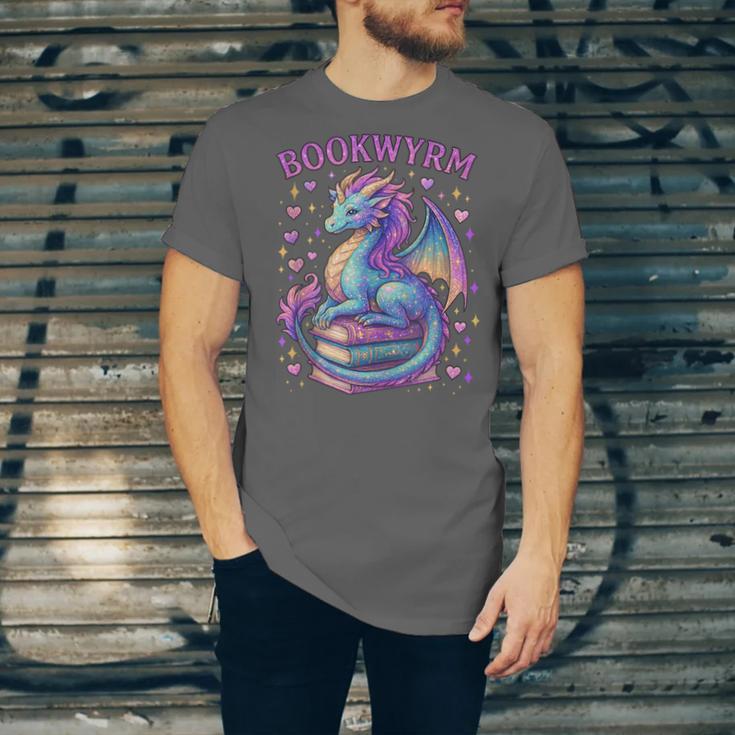 Bookwyrm Just a Girl Who Loves Dragons Books Dragon Reader Unisex Jersey T-Shirt