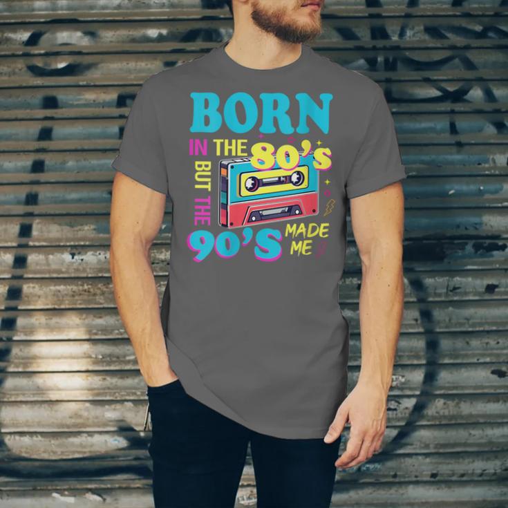 Born In The 80's But 90's Made Me Nostalgia Cassette Tape Unisex Jersey T-Shirt