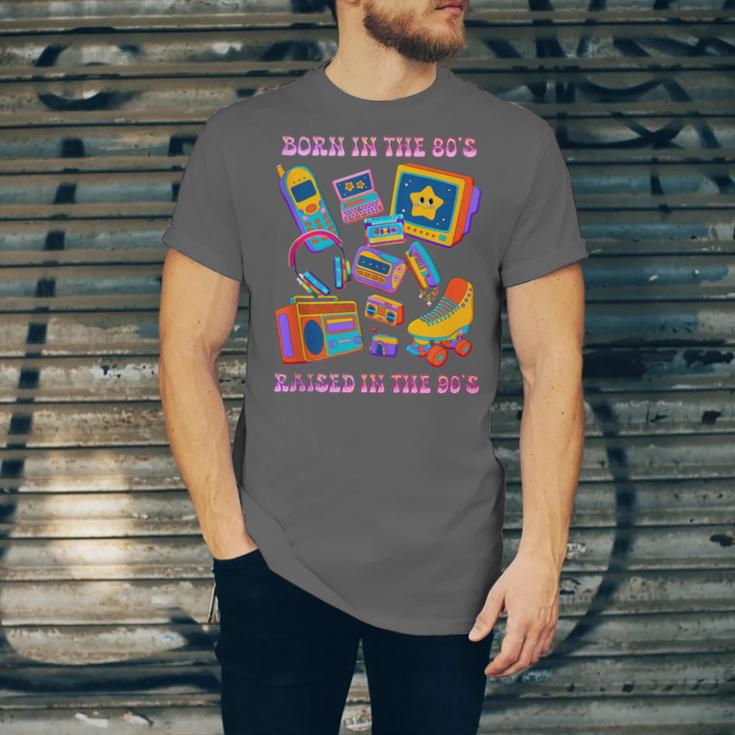 Born In The 80s Raised In The 90s Nostalgia Retro Memories Unisex Jersey T-Shirt Born In The 80s Raised In The 90s Nostalgia Retro Memories Unisex Jersey T-Shirt