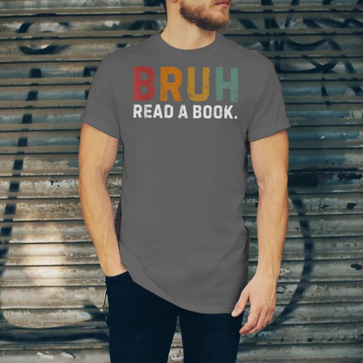 Bruh Read a Book Unisex Jersey T-Shirt