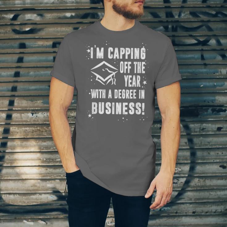 Business Graduate Shirt Graduation Tshirt Unisex Jersey T-Shirt