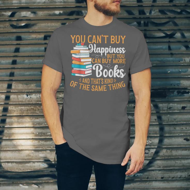 You Can't Buy Happiness But You Can Buy More Books Read Unisex Jersey T-Shirt