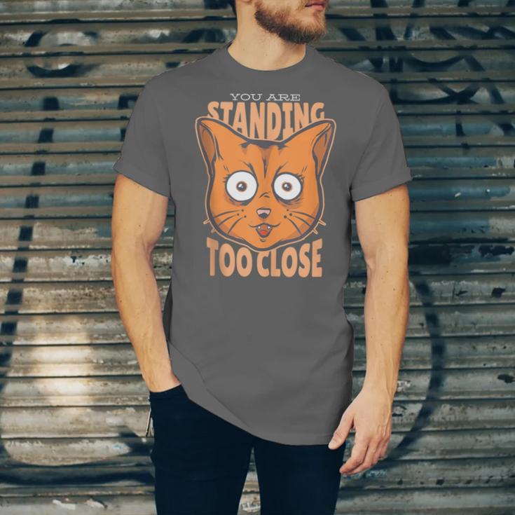 Cat Lover Antisocial Too Close Introvert People Hater Unisex Jersey T-Shirt Cat Lover Antisocial Too Close Introvert People Hater Unisex Jersey T-Shirt