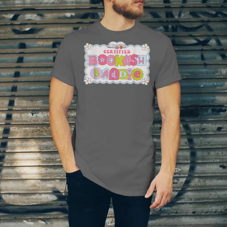 Certified Bookish Baddie Cute Book Lover Unisex Jersey T-Shirt Certified Bookish Baddie Cute Book Lover Unisex Jersey T-Shirt
