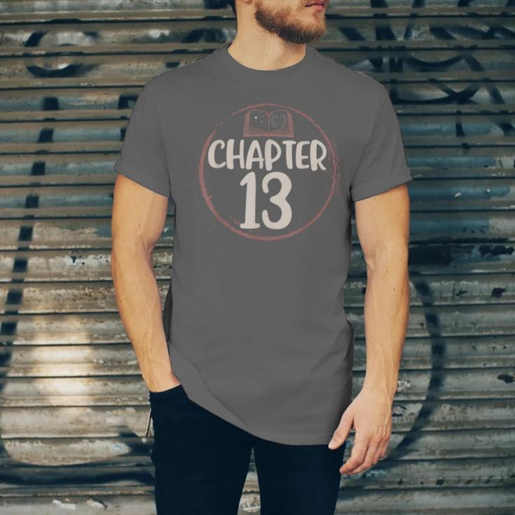 Chapter 13 Birthday Shirt Girls Women Book Lovers To Read Unisex Jersey T-Shirt