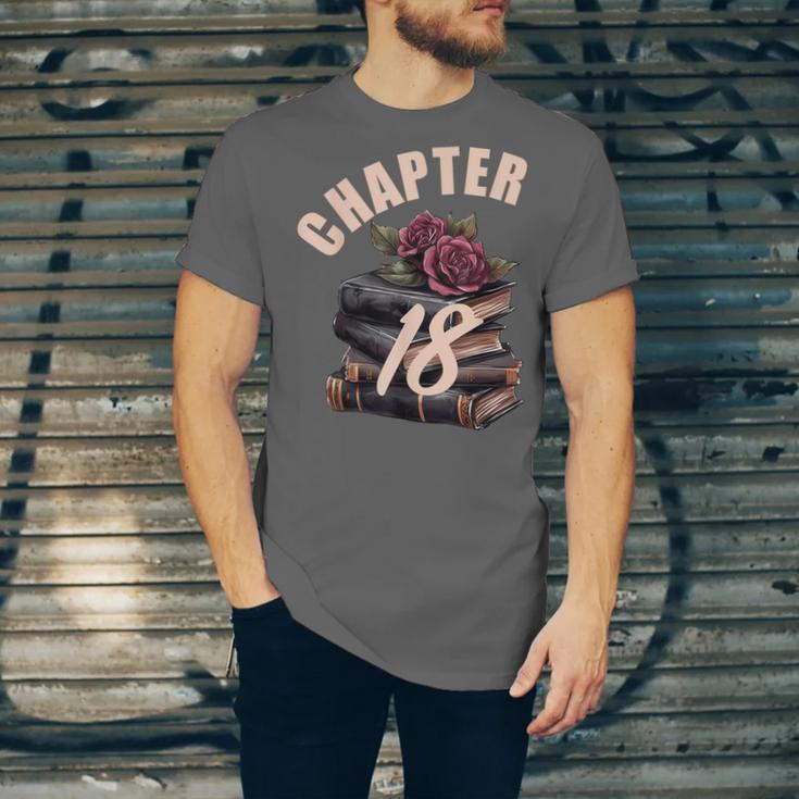Chapter 18 18th Birthday Women Book Lovers Its My Birthday Unisex Jersey T-Shirt