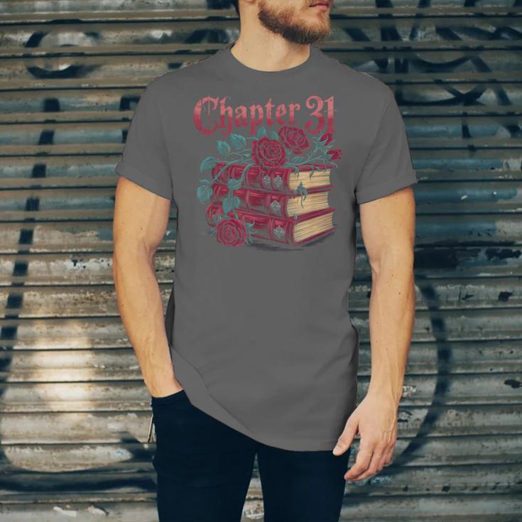 Chapter 31 Gothic 31st Birthday Book Lover Dark Romance Unisex Jersey T-Shirt Chapter 31 Gothic 31st Birthday Book Lover Dark Romance Unisex Jersey T-Shirt
