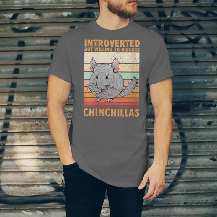 Chinchilla Owner Introvert Chinchilla Unisex Jersey T-Shirt