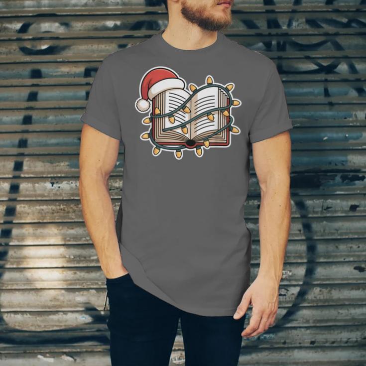Christmas Book Festive Holiday Xmas Unisex Jersey T-Shirt Christmas Book Festive Holiday Xmas Unisex Jersey T-Shirt