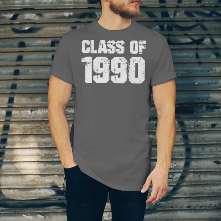 Class Of 1990 High School College Graduation Reunion Unisex Jersey T-Shirt