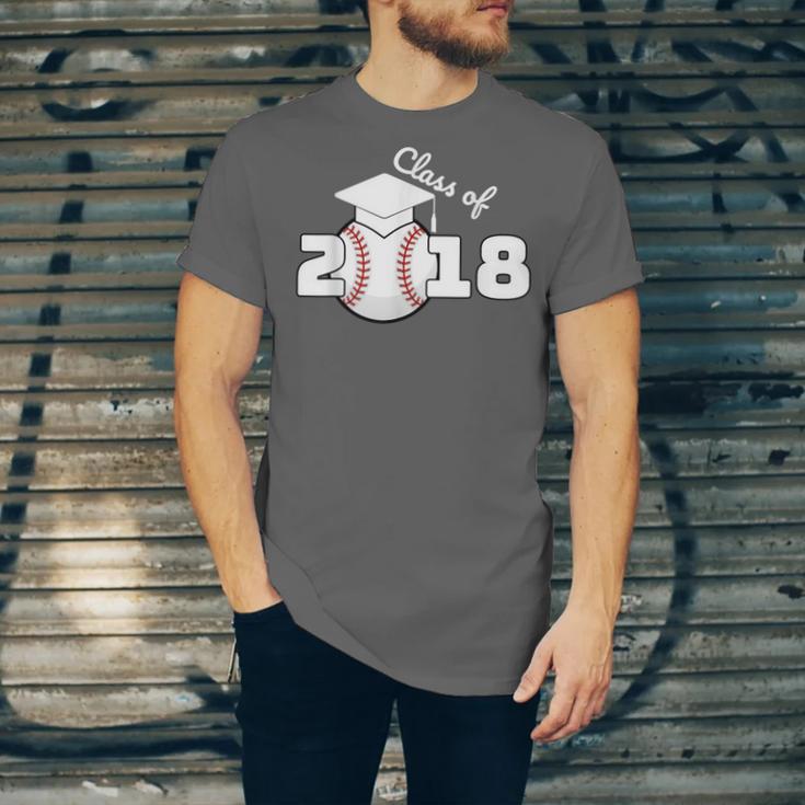 Class Of 2018 Baseball Senior Graduation Shirt Grad Unisex Jersey T-Shirt